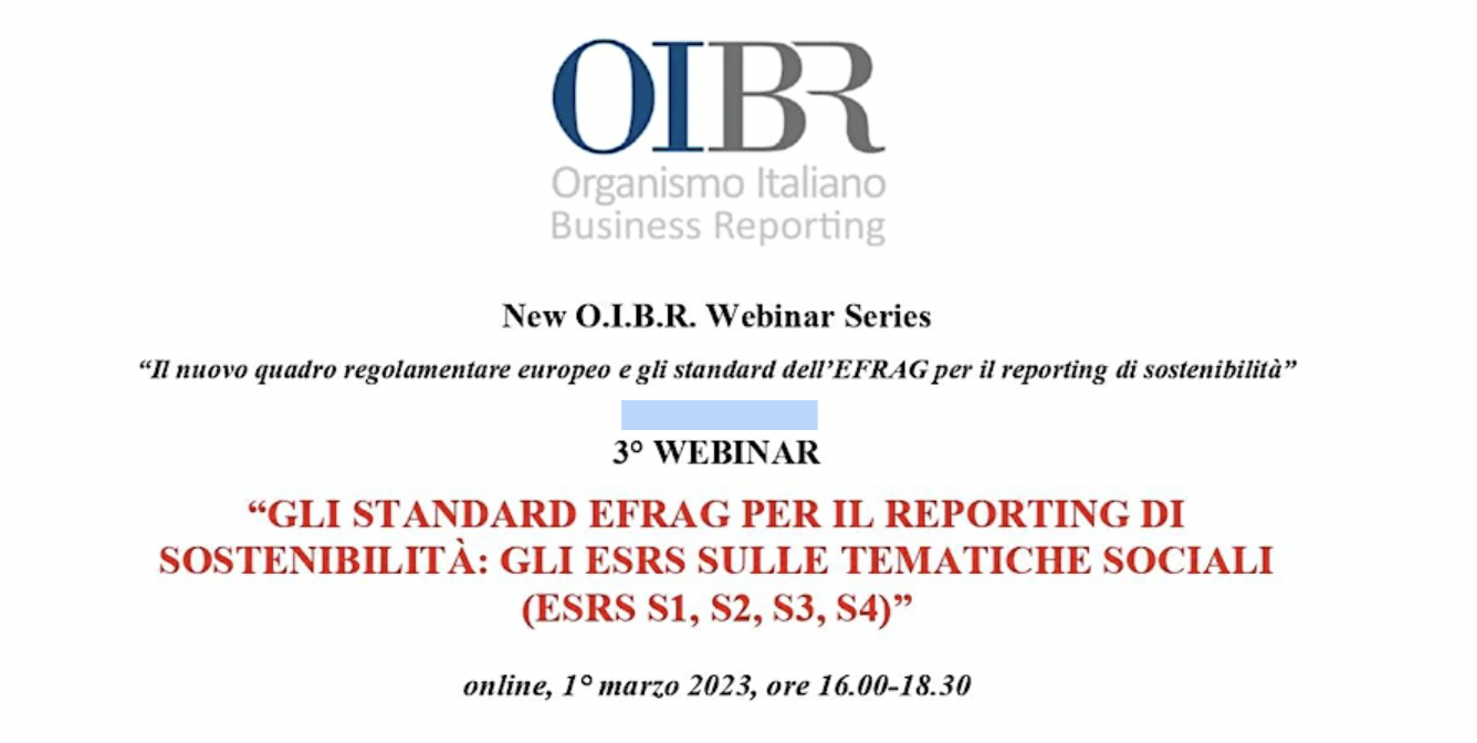 Gli Standard EFRAG per Il Reporting di Sostenibilità: Gli ESRS Sociali